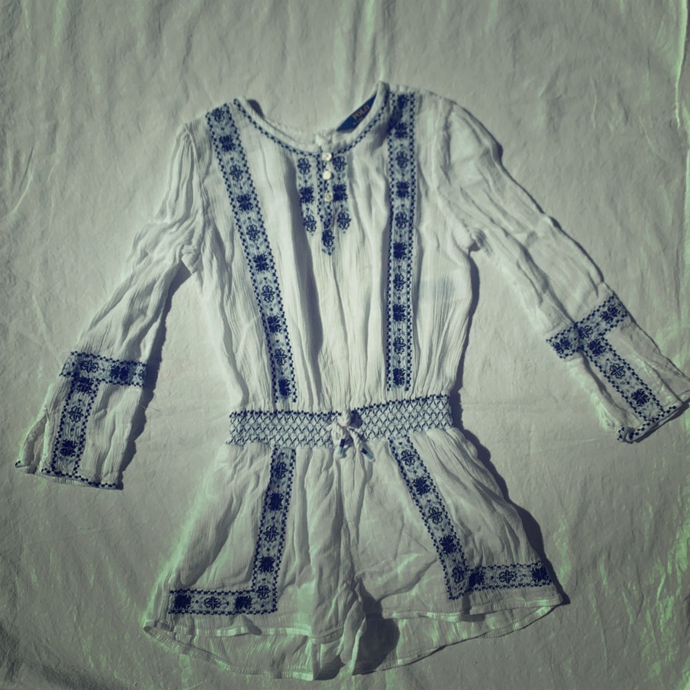 Polo Ralph Lauren Girl Jumpsuit Sz Small (6yr)